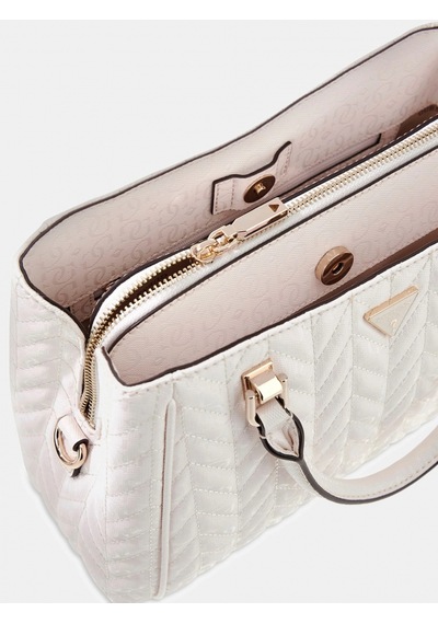 Guess Stacey Girlfriend Kadın Beyaz El Çantası Hwgg9741060-off