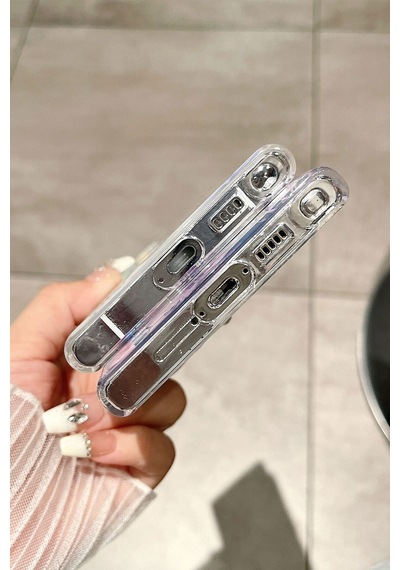 Samsung Galaxy Uyumlu S25 Plus Kılıf Solmayan Imd Baskı Desenli, Şeffaf Tpu+pc Botanik Kapak