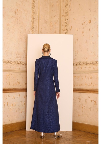 Senna Alıcıa Dress Lacivert Lacivert