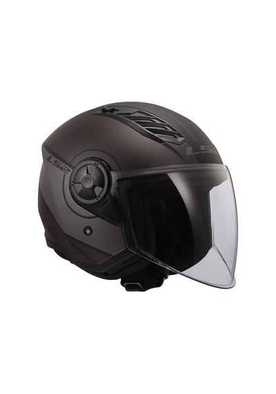 Ls2 Aırflow 2 Cover Mat Siyah-gri Kask