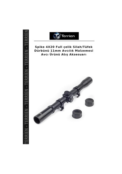 Spike 4x20 Full Çelik Silah/ Dürbünü 11mm Avcılık Malzemesi Avcı Ürünü Atış Aksesuarı