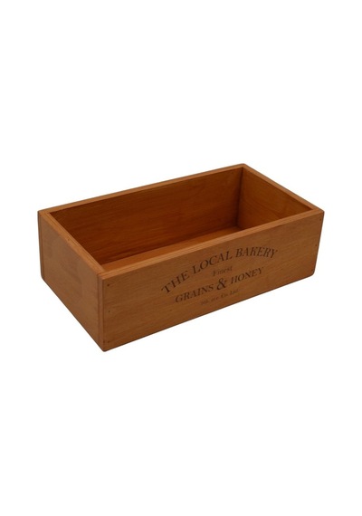 Ahşap Local Bakery Organizer 32x16cm, Yükseklik 9cm