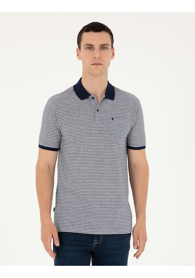 Pierre Cardin Erkek Lacivert Tişört 50297405-vr033 Lacivert