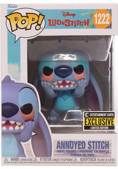 Funko Pop Disney 1222 Lilo And Stitch Annoyed Stitch Entertainm