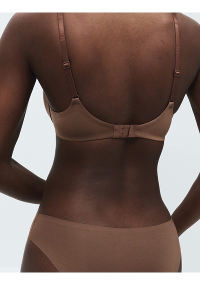 Marks & Spencer Body Invisibles Demi Cup Sütyen T33002495 Kahverengi