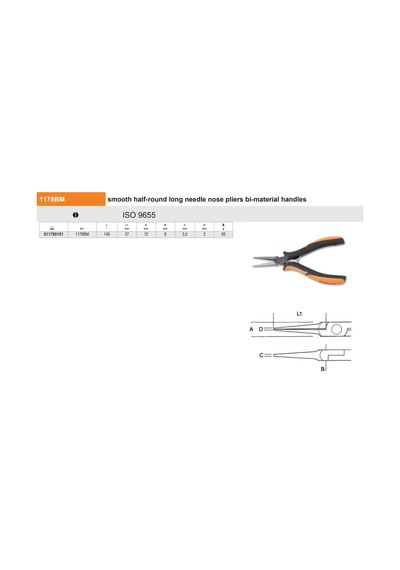 Beta 1178bm Elektronik Kargaburun Ürün Kodu 011780101