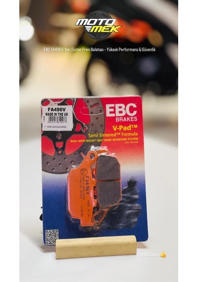 Suzukı Sv 650 X Abs Arka 18-21 Ebc Fa496v Yarı Sinter Fren Balatası Yüksek Performans & Güvenlik