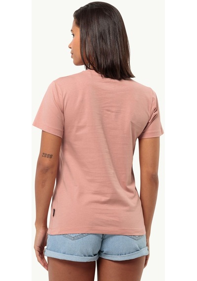Jack Wolfskin Discover Heart Kadın Tişört C-jac809701b30wo0 Pembe