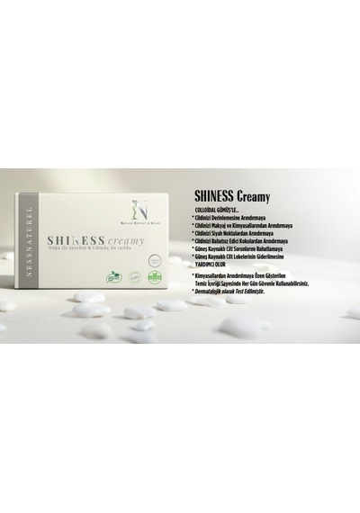 Shıness Creamy Kolloidal Gümüş İyonlu Doğal Bitki Özlü Kremsi Sabun