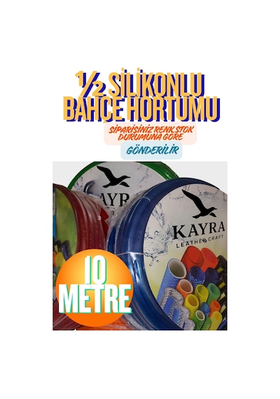 1/2 Silikonlu Bahçe Çeşme Sulama Hortumu 10 Metre Araç Yıkama Hortumu Örgülü Esnek Katlanmaz Aşınmaz Musluk Bağlantılı Oto Yıkama Balkon Park Çim Sürgülü Bahçe Tipi Su Hortumu Seti Dayanıklı