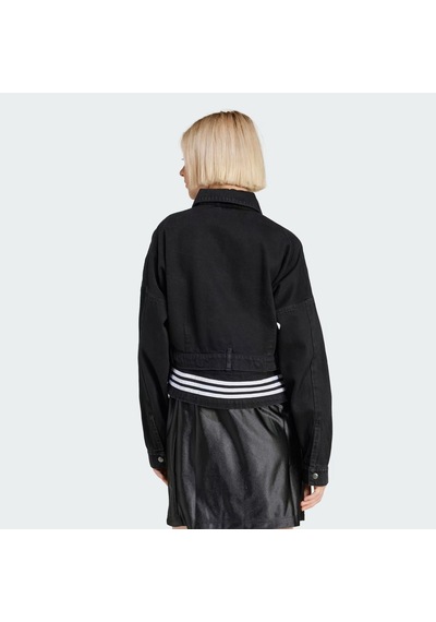 Trublc Adidas Kadın Günlük Eşofman Üstü Adibreak Denim Two-ın-one Track Top Jj3095 Siyah
