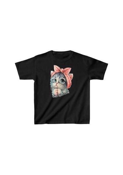Genel Markalar Baskılı T-shirt - Siyah -