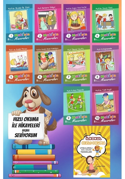 1.sınıflar İçin Muti'nin Maceraları Öykü Dizisi +hızlı Okuma