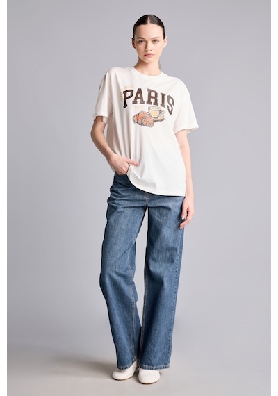 Defacto Straight Fit Koyu Mavi Kadın Jean Pantolon I2326ax/nm34