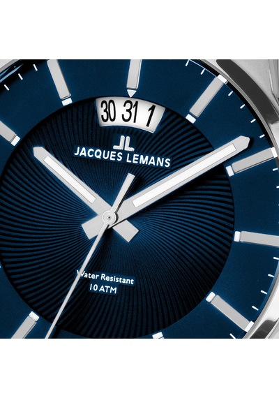 Jacques Lemans Sydney 1-1540m Erkek Kol Saati Gri