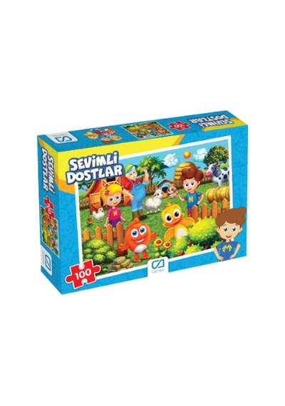 Sevimli Dostlar Puzzle 100