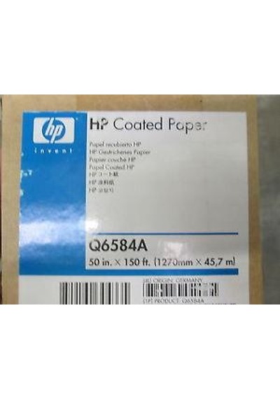 Q6584A Hp Coated Paper 1270Mmx45.7M