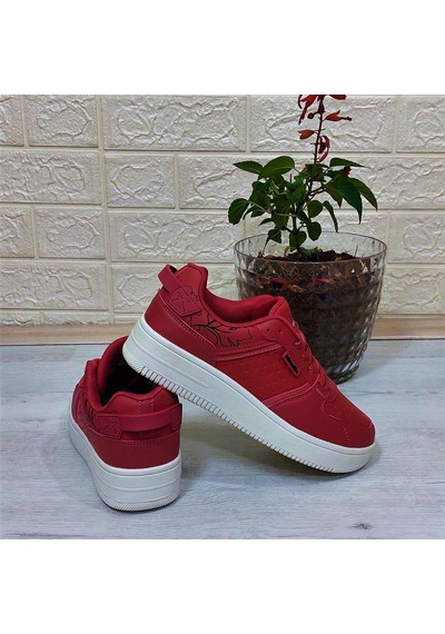 Kinetix Enner Pu Kiremit Comfort Fuspetli Atom Sneaker Spor Ayakkabı Kiremit