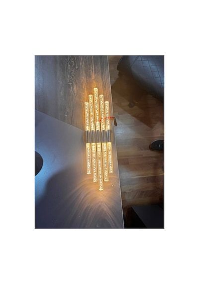 Bhbackhome Aura Medium 39 Cm Modern Tasarım Led Aplik - Duvar Lambası - Gümüş - Günışığı Gümüş Günışığı Led