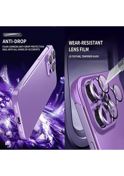 Apple Uyumlu iPhone 15 Former Seri Kamera Korumalı Sert Kapak