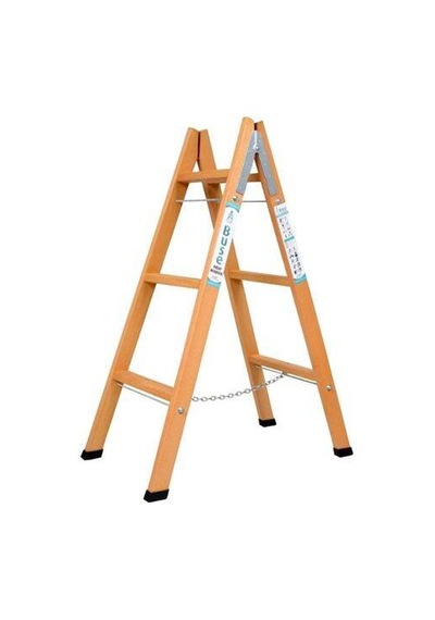 Buse Ahşap Merdiven 3 Basamaklı A Tipi 110 Cm