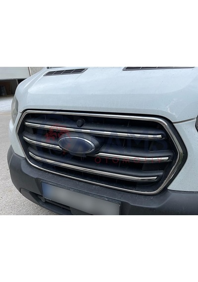 Ford Transit Krom Ön Panjur Çerçevesi 4 Parça 2019 Paslanmaz Ç. Ford Transit Krom Ön Panjur Çerçevesi 4 Parça 2019 Paslanmaz Ç.
