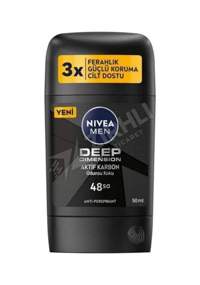 5 Adet Nivea Stick Deodorant Deep Erkek 50ml