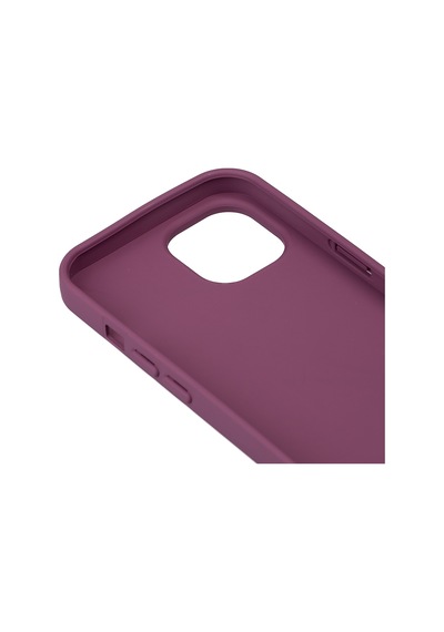 Apple Uyumlu iPhone 15 Plus Kılıf Zore Biye Silikon Mor
