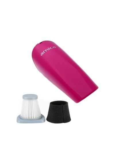 Arnica Uyumlu Merlin Pro Fuşya Süpürge Toz Haznesi Ve Hepa Filtre
