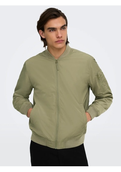 Only & Sons Onsjoshua Erkek Bomber Ceket 22023287 Yeşil