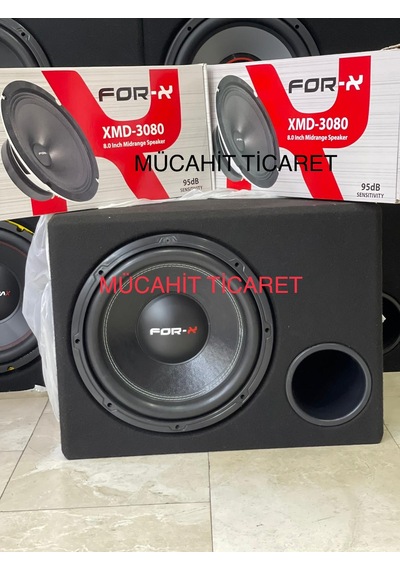 Forx Set 30Cm 1000Wat Bas İki Takım 20Cm Midrange 300W 150Rms