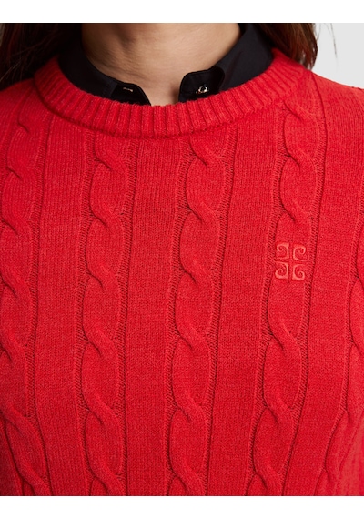 Pierre Cardin Kırmızı Regular Fit Kazak 50331418 Vr030