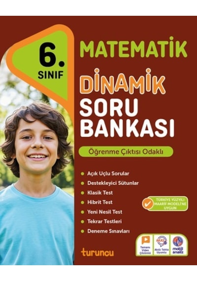 Tudem 2026 6. Sınıf Matematik Dinamik Soru Bankası Yeni Müfredat