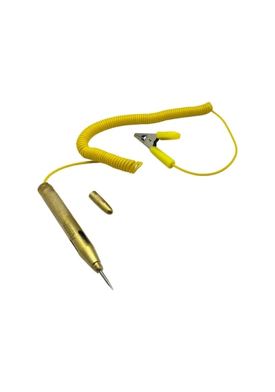 Rıco 6v-24v Oto Kontrol Kalemi Spiral Kablolu Ampullü