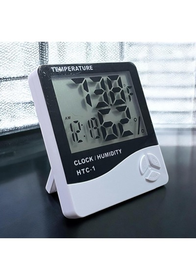 Tek-iş Dijital Termometre Ve Nem Ölçer, Lcd Ekranlı, Pilli