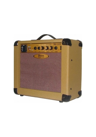 D Sound Pg-15T Tunerli 2 Girişli 20 Wat Gitar Amfisi