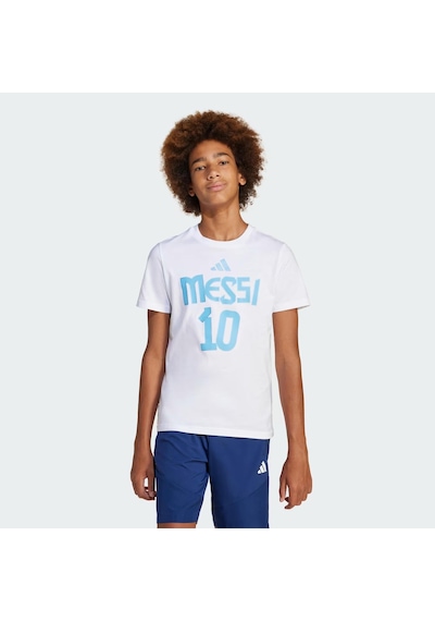 Adidas Messi Name And Number Graphic Çocuk Tişört C-adıjj1416c40a00 Beyaz