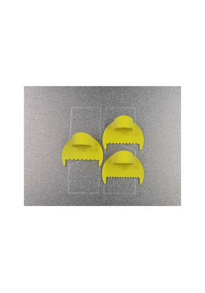 3'lü Dikiş Aralığı Belirleme Aparatı Seti - 3mm 4mm 5mm Eşit Dikiş Kılavuzu Pratik Dikiş Yardımcısı