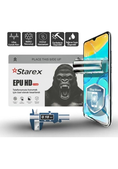 Huawei Nova 15 Pro Uyumlu Nano Ekran Koruyucu Ultra İnce Epu - 0.18 Mm Mat Starex