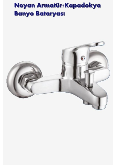Banyo Bataryası /noyan Armatür Kapadokya Banyo Bataryası -sıcak Soğuk Aç Kapa Musluk Krom