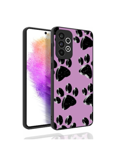 Zore Galaxy Uyumlu A73 Kılıf Desenli Kamera Korumalı Parlak Nora Kapak - No3 No3