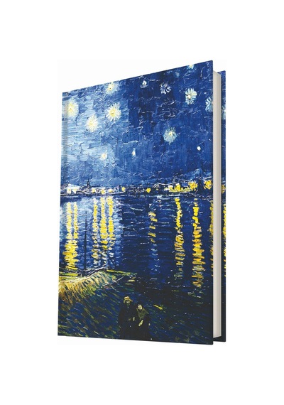 Deffter Art Of Word / Starry Night Over The Rhone Van Gogh