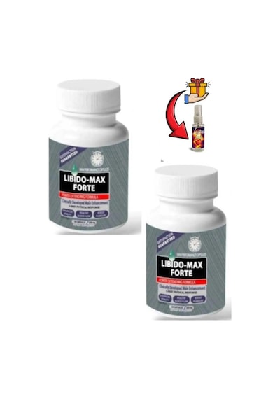 Libdo Max Forte Erkeklere Özel 30lu X 2 Adet+ Lustra Masaj Yağı
