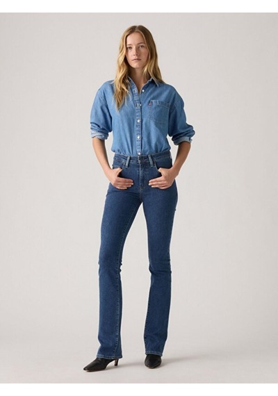 Levi's Kadın 725 High Rise Bootcut Jean Pantolon - 18759-0234 Mavi