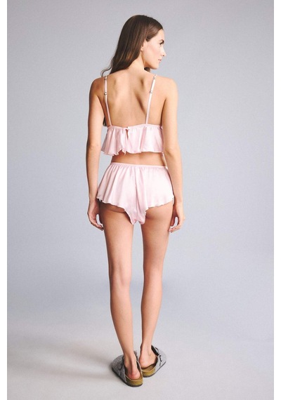 Defacto Regular Fıt Saten Açık Pembe Pijama Alt G1177ax26sppn648 Pembe-pn648