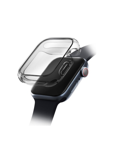 Apple Uyumlu  Watch 42mm Grade Hybrid Serisi Şeffaf Kılıf Kasa Ve Ekran Koruyucu 360 Tam Koruma Kapak