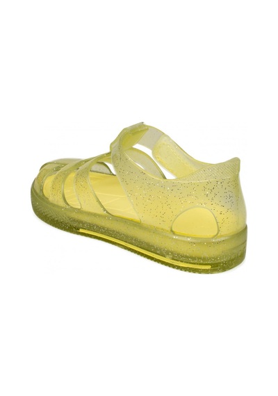 Igor 10265 K Star Glitter Sarı Kız Çocuk Sandalet Sarı