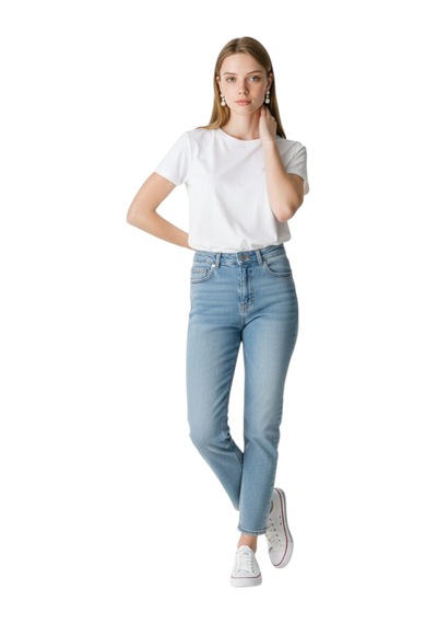 Batik Kadın T-shirt 9104 Ekru
