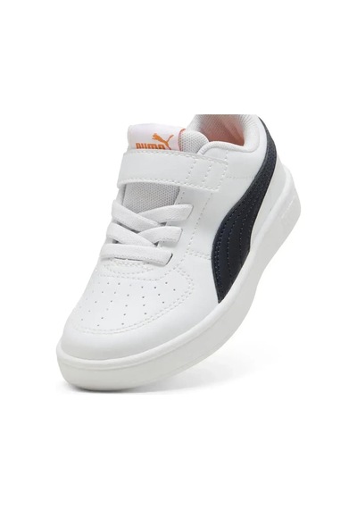Puma 385836 40 Rickie Ac+ Ps Beyaz-siyah-turuncu Erkek Çocuk Spor Beyaz