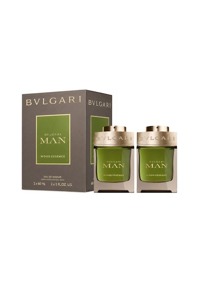 Bvlgari Man Wood Essence Edp 2 X 60 Ml Erkek Parfüm Seti Odunsu